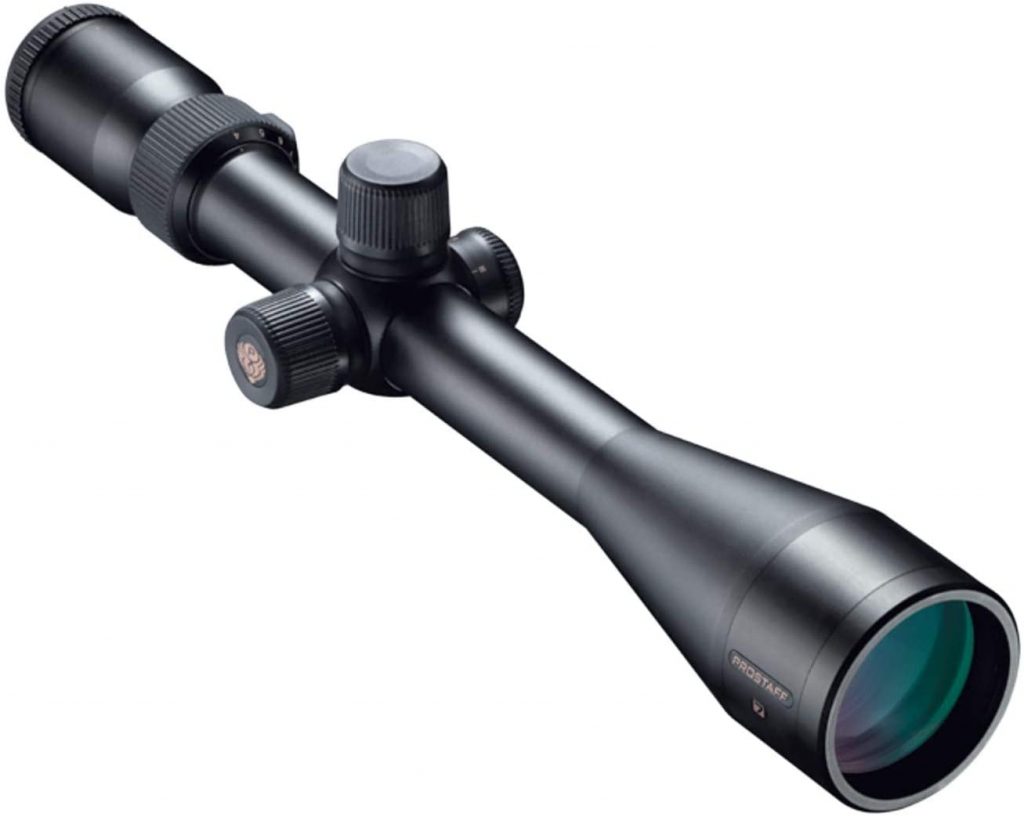 This is a product image of a Nikon Prostaff 7 rifle scope.