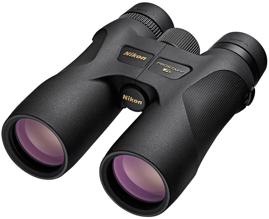 This is a product image of a Nikon Prostaff 7 binoculars.