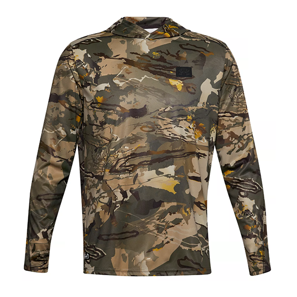 This is a product image of Under Armour's lightweight hunting hoodie.