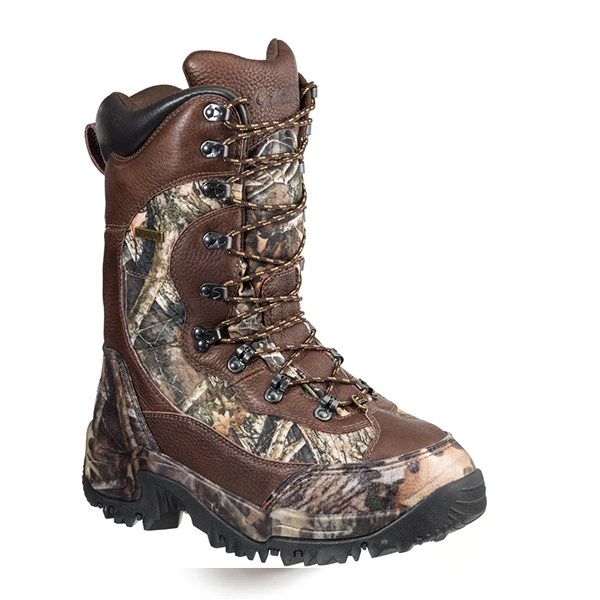 This is a product image of Cabela's hunting insulated boots.