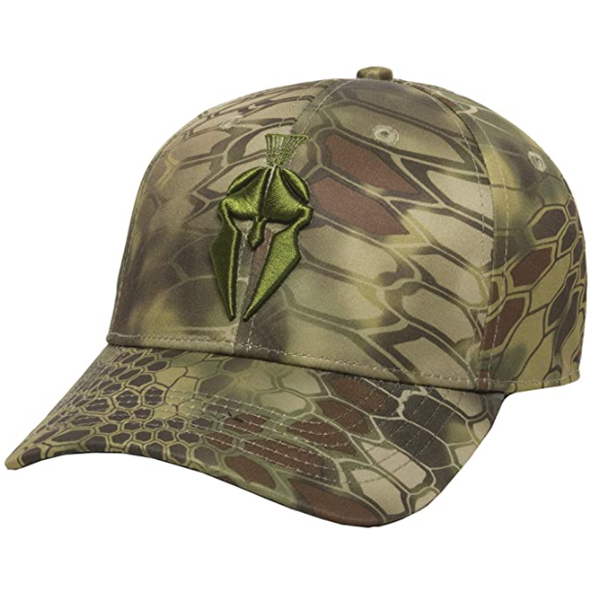 This is a product image of the Kryptek camo hat.